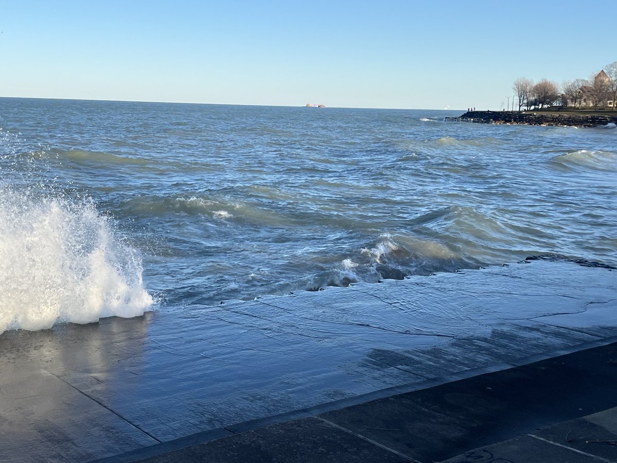 Spring sun and wildness on Lake Michigan