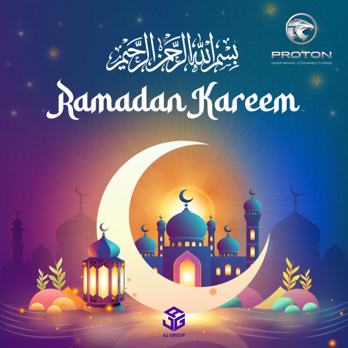 AtiaraJohan's tweet photo. Ramadan tiba, bulan yang mulia bagi kita meningkatkan kesedaran, amalan dan nilai kehidupan.​

AJ Group mengucapkan selamat menyambut Ramadan Al-Mubarak. 🌙 https://t.co/imKYNVmavj