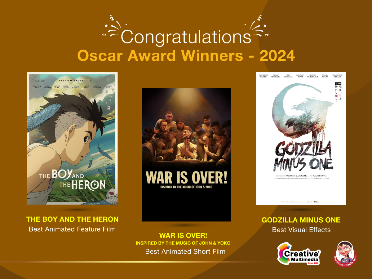 dsncreative's tweet photo. "Congratulations Oscar Award Winners -2024"- #Creativemultimedia
Open for Enquiries in MA (Multimedia), Unreal Engine, Animation & VFX (Visual Effects), Game art Design, Graphic Design, UI & UX Design Courses
For more details: Admissions Open 2024-25 https://t.co/nCFt3852qs