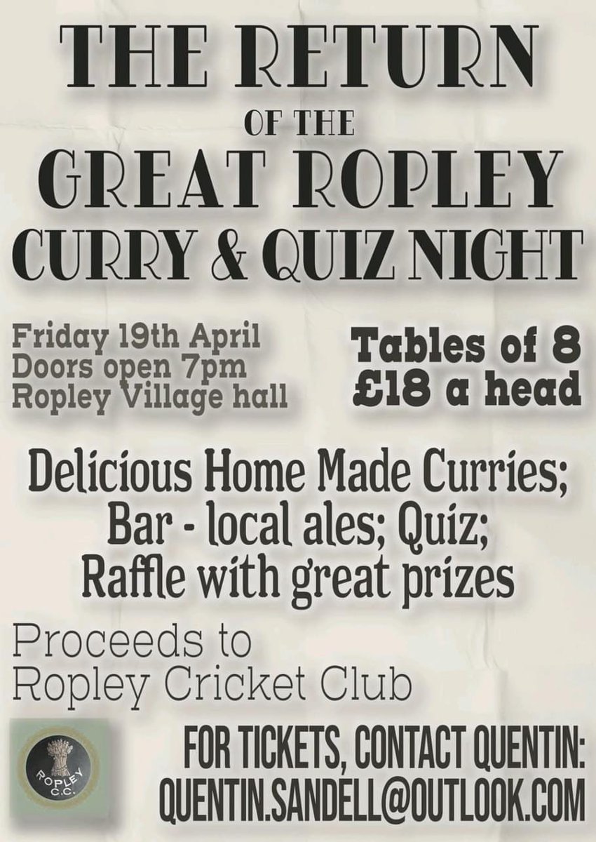 Ropley CC tweet media