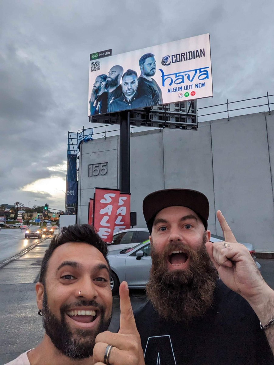 Coridian_Band's tweet photo. HAVA was released a year ago! 

Thank you to everyone who picked up a copy on Vinyl and CD, came to show or streamed it worldwide! 150,000K streams on Spotify and counting 😈 Shout out to all the radio stations that cranked it out on the airwaves and for all the reviews 💙 https://t.co/kkuzuEd113