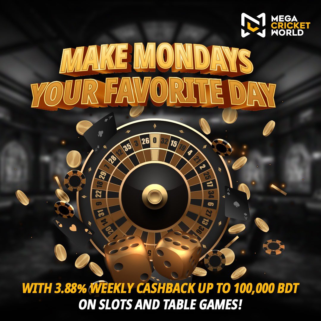 mcworldsocial's tweet photo. 🔥 Start Your Week with a Bang! Claim 3.88% Weekly Cashback up to 100,000 BDT on Slots and Table Games every Monday! 🚀
🔗 https://t.co/xT3lmd3iVT
#MondayMotivation #MondayBonus #MondayBlues #OnlineBonus #Cashback #CashbackOnline #LiveBonus #LiveGames #OnlineGames #MCW https://t.co/ApqH1ZQEpy
