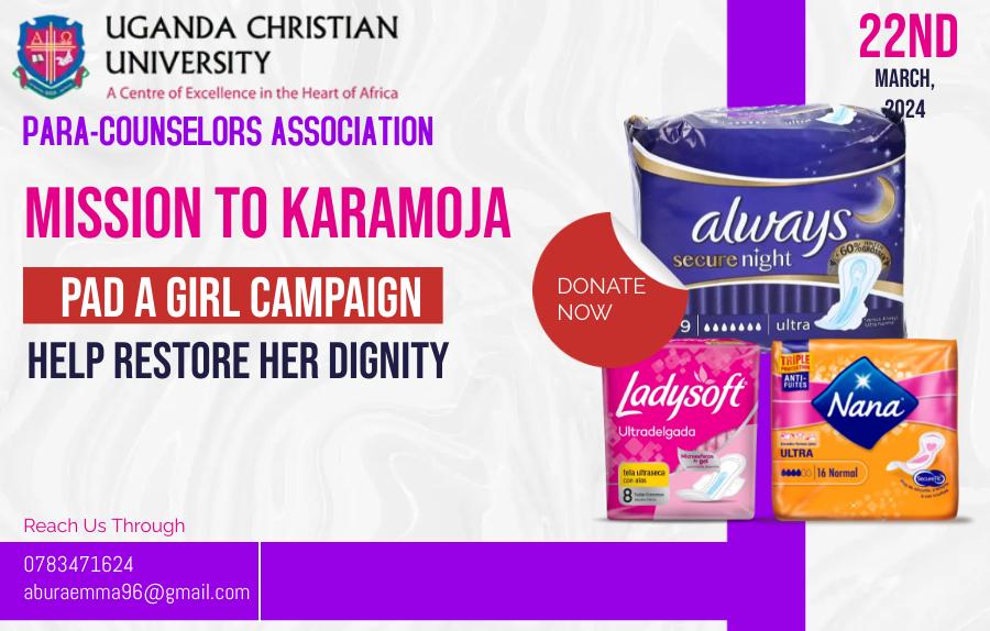 The time is now for us to restore girls and young women dignity. It is society's responsibility to see girls and young women thrive. #EndPeriodPoverty
#padagirlcampaign