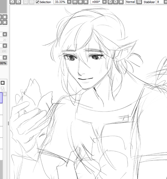 drawing a cutie today :3 