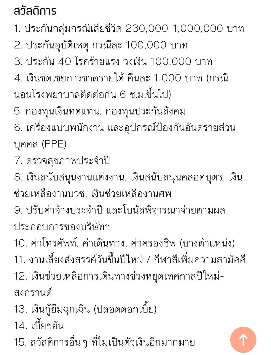 วิธีการระบุ “สวัสดิการ” ของบริษัทที่ถูกต้อง ควรระบุในสิ่งที่นอกเหนือจากพื้นฐานโดยทั่วไป และควรระบุในสิ่งที่เป็นแรงดึงดูดผู้สมัครงานเพื่อให้พวกเขาทราบว่าจะได้รับอะไรบ้างเมื่อได้เข้ามาร่วมงานด้วย •.