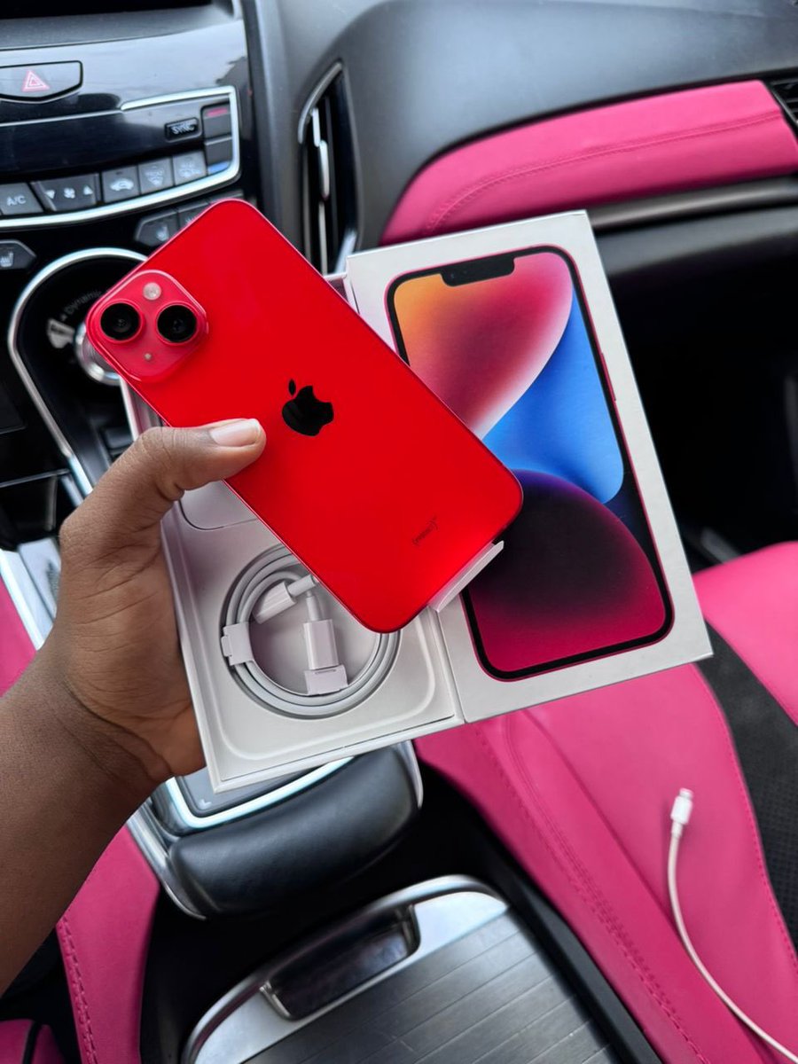 iPhone 14 128gig E-Sim Factory Unlocked New Opened Box 8,200ghc