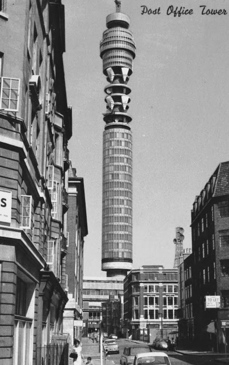 The_East_End's tweet photo. As news comes that the iconic Post Office Tower is to be turned into an exclusive hotel, here are a few shots (including one vertigo inducing one of workmen during its construction)…

#london #history #postofficetower https://t.co/dyGnLkl5d3