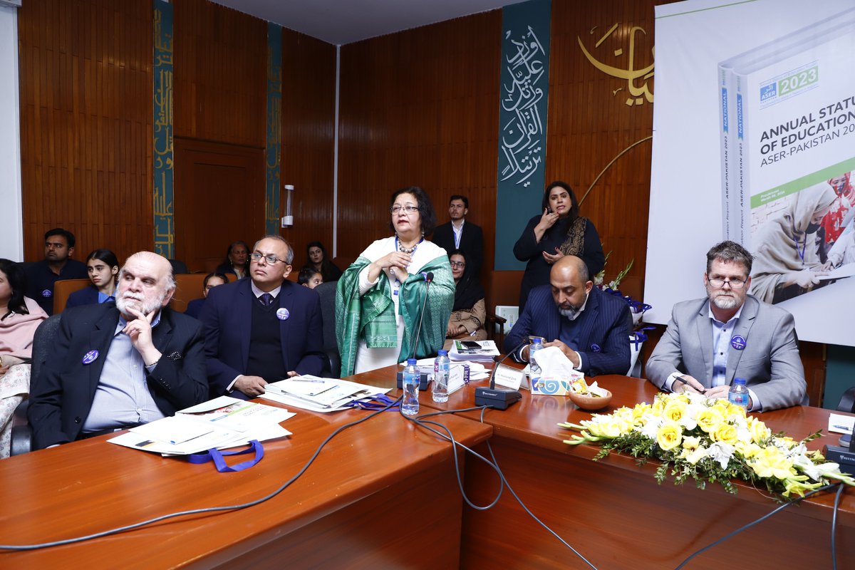 The Annual Status of Education Report Pakistan 2023 is now out!  Here are some highlights from the launch event. 
Read the full report here: aserpakistan.org/report

#ASERPakistan #ASERNationalLaunch #ASER2023 #Data4Education #EducationForAll <a href="/FCDOGovUK/">Foreign, Commonwealth & Development Office</a> <a href="/EduMinistryPK/">Ministry of Education and Professional Training</a> <a href="/itacecorg/">Idara-e-Taleem-o-Aagahi (ITA)</a>