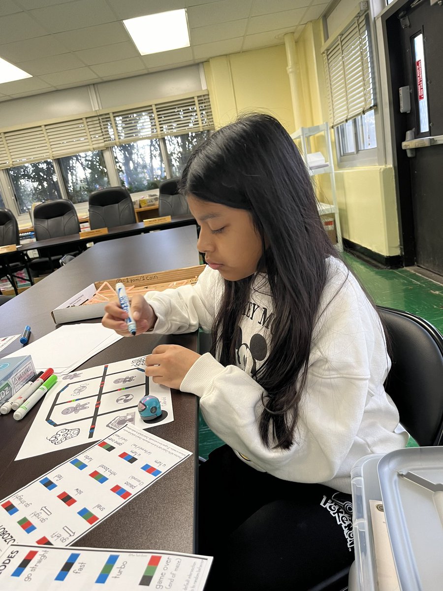 AlisonChaplar's tweet photo. @GirlsWhoCode students at SSS @UniondaleUFSD getting ready to host our next coding museum! #girlswhocode #code https://t.co/1trWCPN3Qc