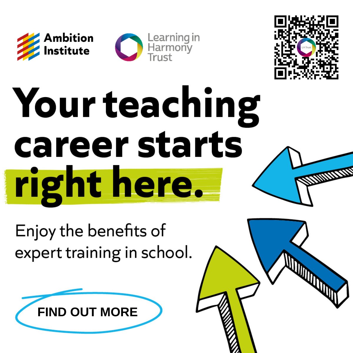 Ready to embark on a fulfilling teaching career? Our Initial Teacher Training Programme, in collaboration with <a href="/Ambition_Inst/">Ambition Institute</a>, provides the training and support you need to succeed. Apply today and start your journey! Find out more at lihtrust.uk/teachertraining. #TeachingCareer