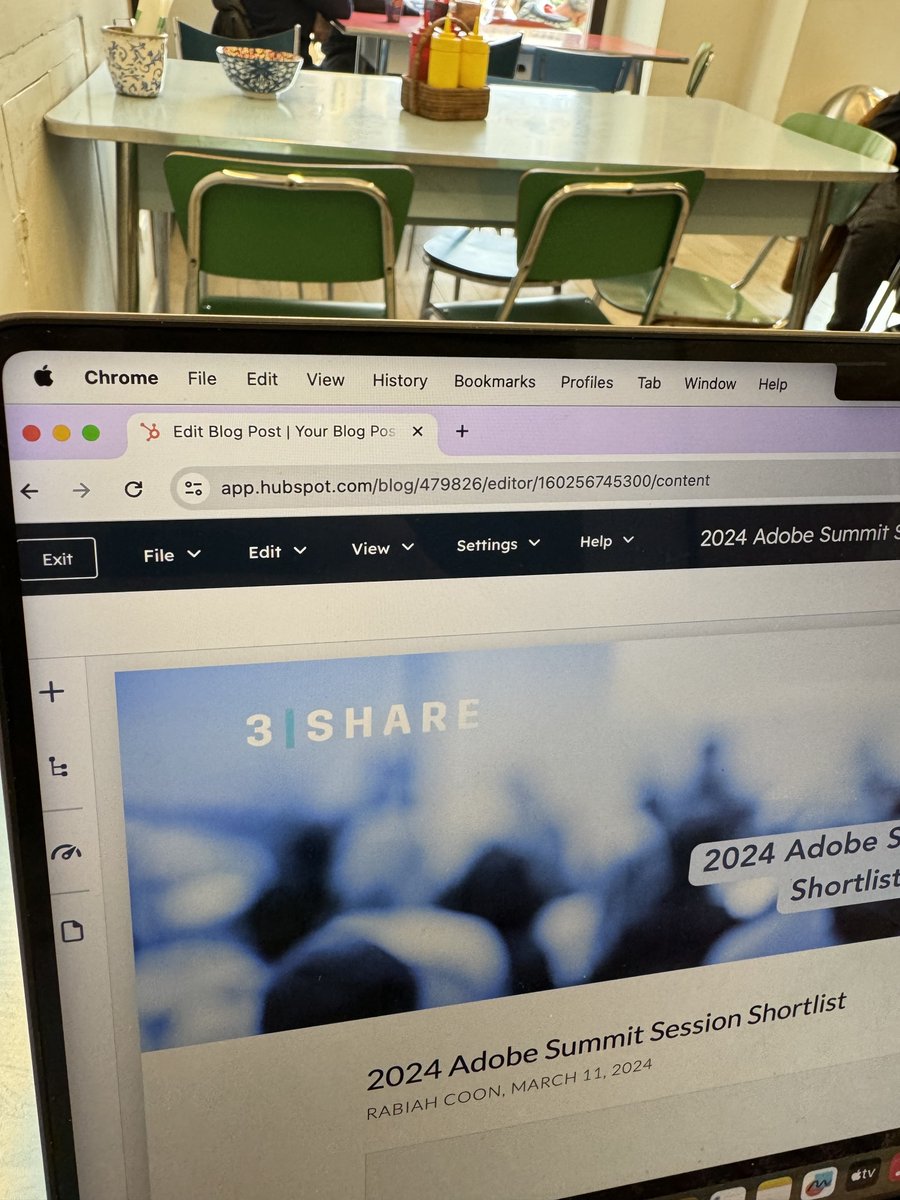 Since we can work from anywhere at 3|SHARE, our upcoming blog about the Las Vegas @Adobe Summit can be written at a cafe in Turin, Italy. Where are you working from today?
#weare3share #remotework #remoteteam #digitalnomad #blogger #technicalblog #AdobeSummit2024