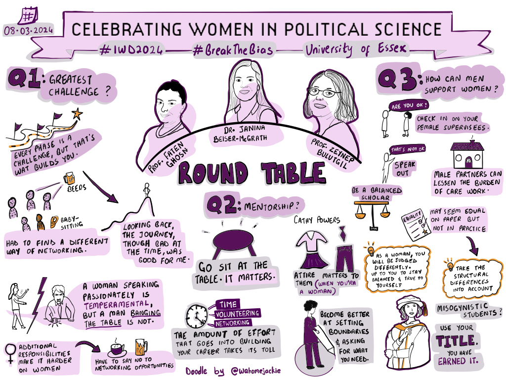 Shoutout to @uniessexgovt for the wonderful roundtable organised in honour of #IWD2024. I learnt a lot from the women who have gone before me, from the challenges, to the beauty, and the importance of sharing these experiences. My key takeaway: go sit at the table, it matters.