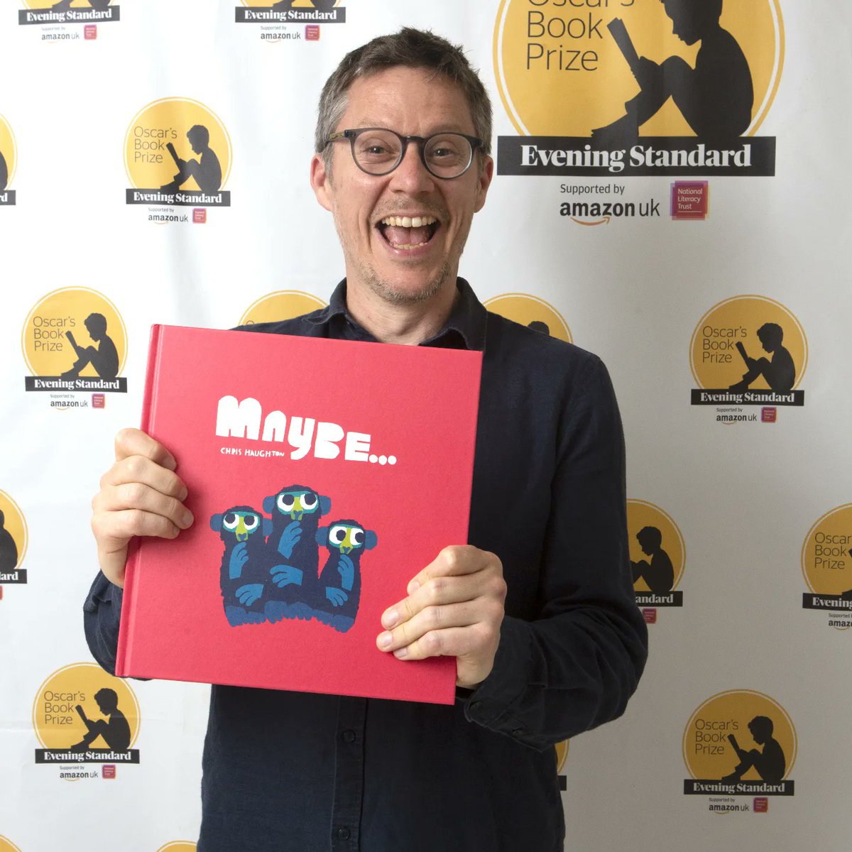 Introducing our Judges! We are excited to welcome our illustrious panel! We are delighted to have @oscarsbookprize 2022 winner @chrishaughton on the panel. Chris is a designer and hugely popular children's book author. Find out more: bit.ly/3z7tjb5