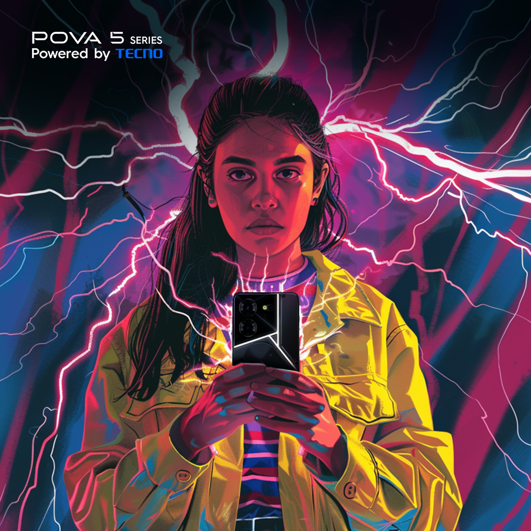 Dream, Discover, Conquer!
For dreamers and gamers alike, discover the light with #POVA5Pro. 

Get it on @amazonIN.
Buy Now: knw.one/Kidn

#TECNO #DiscoverTheLight #POVA5Series