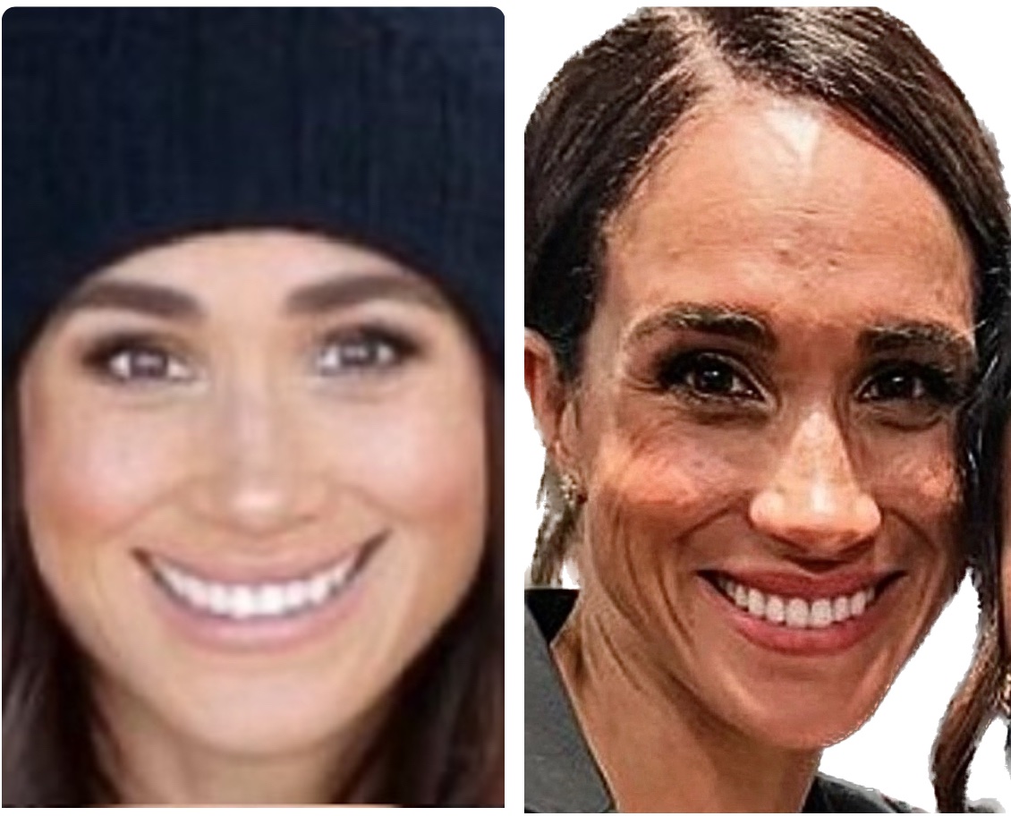 I apologize for my photographic editing mistakes. Please forgive me 🤭 -MeghanMarkle