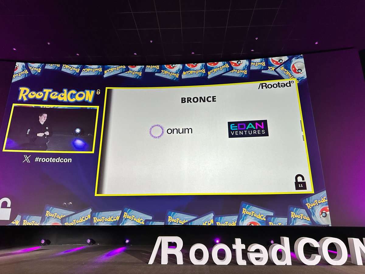 onum_inc's tweet photo. Here are some snaps of our participation in last week's @RootedCON. As a Bronze sponsor, we had an amazing time learning and meeting our colleagues in the cybersecurity industry. See you next year! #rootedcon24 https://t.co/PzOAP8BCHQ