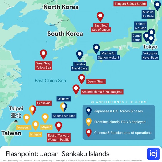 China operates near & in #Japan’s territorial waters & contiguous zones! The situation remains extremely serious & unpredictable. #China is closing in on our area of operation & threatening the #SenkakuIslands. 
@SouthChinaSeas