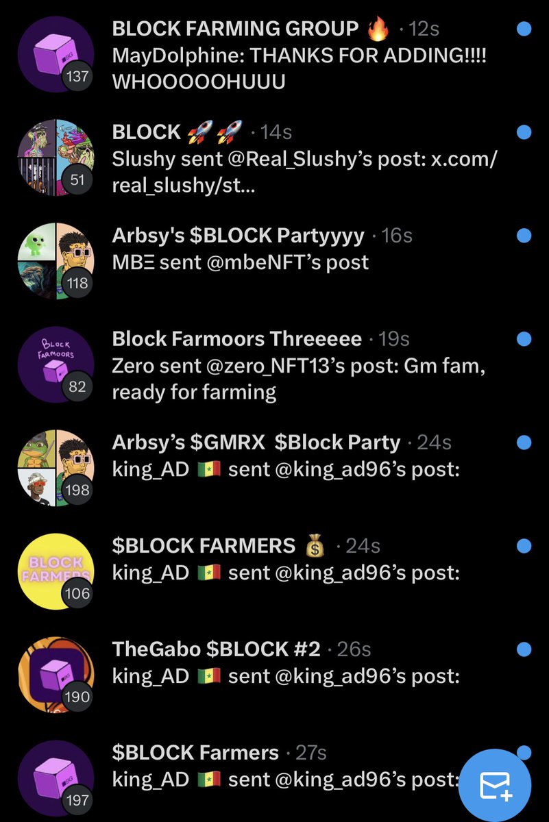 KingDegen0x's tweet photo. Do you want to farm faster and better?

Let’s make a deal!

Add me into all your farming groups from:

$BLOCK @GetBlockGames 
&amp; 
$GRMX @GaiminIo

Ill return the favor, so we can both grow! 🤝

LMK which ones you want to be added to.👇 https://t.co/czRjiTjdmh