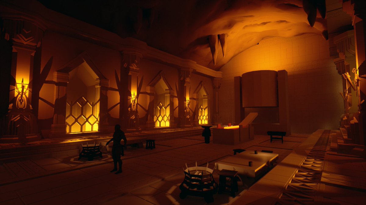 Jibb_Gameart's tweet image. Week 1 of production of our “Forge of the Gods” scene for the @BeyondExtent team challenge! Our team Anvil Amigos (@alexkmtang1, @alexLorente_art, @AdamHarvey_Art, and Pablo Jimenez) are working on a forge in which a weapon fit for a god is being created. 

#environmentart #3dart