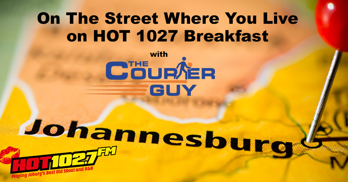 📍🗺️ Be street smart and win with Hot 1027 and @TheCourierGuySA . Listen out for ‘On The Street Where you Live’ for your chance to win R500. If the dart lands on your street, Whatsapp us on 083 453 1027 to claim your prize! Tune in to HOT 1027 Breakfast every morning from 6:30