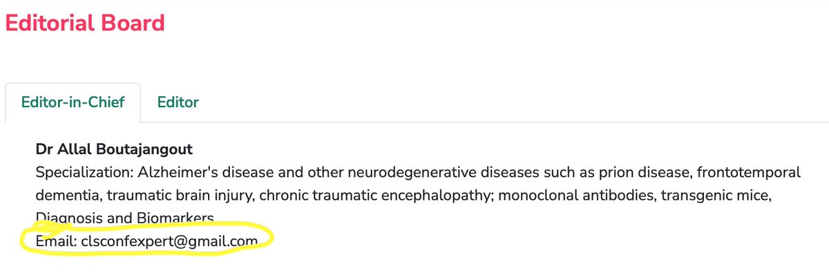 ASegar's tweet image. Fake medical conferences and journals site clsconf.com uses LLMs to generate fake content.
#FakeConference #FakeJournal #medicine #LLMs #events #eventprofs #assnchat