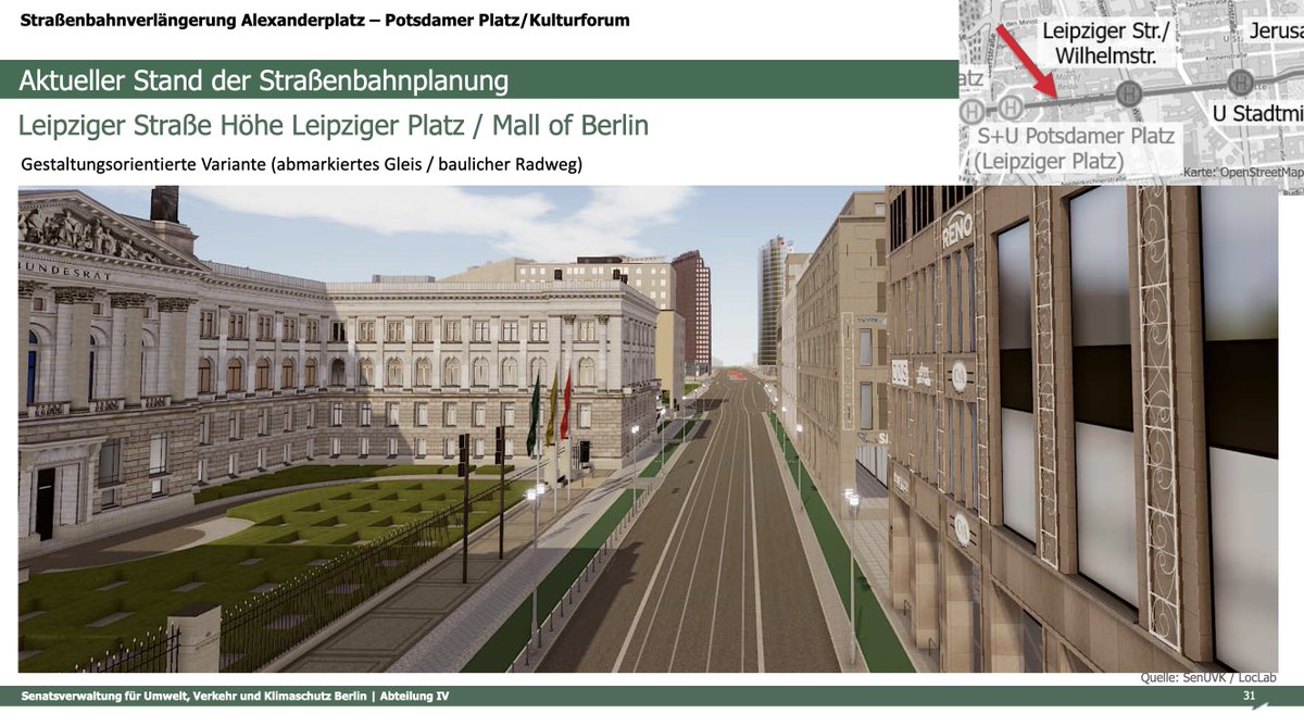 Es gibt schon längst Planungen, die die Leipziger Straße sicherer machen würden (getrennte Radwege, getrennter KFZ-Fahrstreifen, weniger KFZ-Verkehr durch Tram-Alternative). Leider werden diese Planungen vom Senat sabotiert.