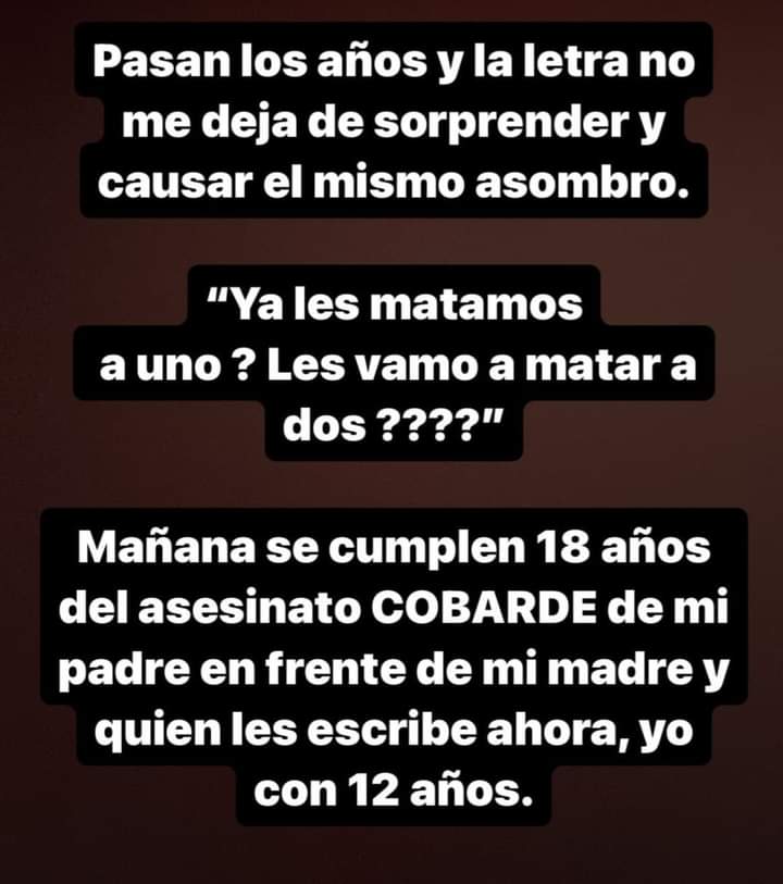 cerrense_uy's tweet photo. @Punto_Penal Hablan del afuera y hacen oidos sordos a la violencia dentro de la cancha con cantos en las tribuna festejando una muerte y amenazando de mas. Esto escribio el hijo de Damian Da Cunha despues... https://t.co/XYK1jeyBeH