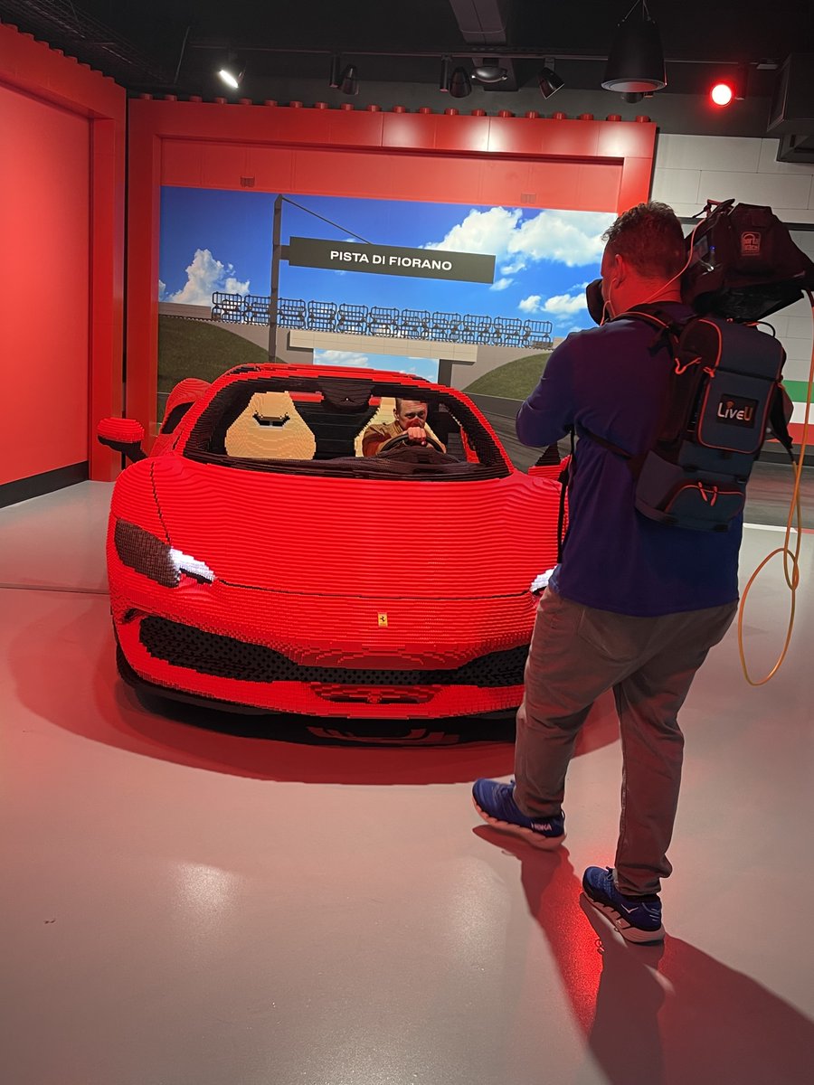 Morning, racers! We're speeding into Monday with @FOX35David and @fox35orlando at Ferrari Build & Race. Tune in to Fox 35 to hear more about this new attraction at #LEGOLANDFlorida. 🏎️ #LEGOFerrari