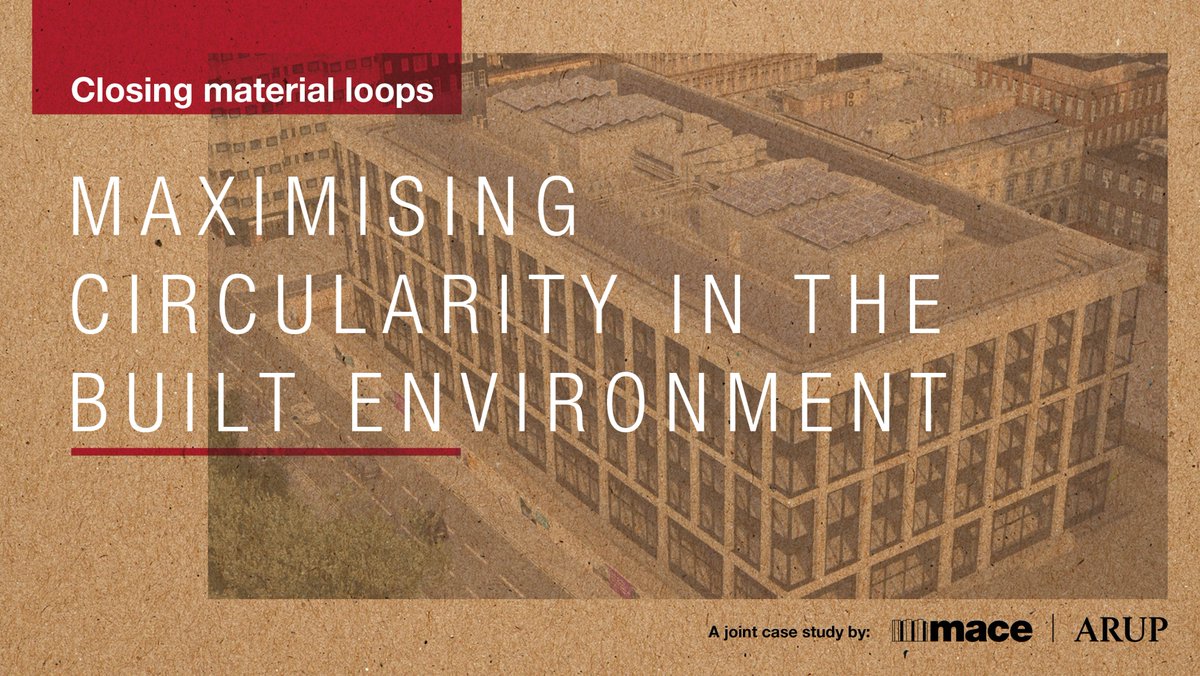 MaceGroup's tweet photo. 🔄 Excited to close the waste loop and achieve net zero emissions? Explore practical steps backed by real data from Mace’s new build development in our latest report with @Arup.
Grab it here: https://t.co/Z4OkPdZ2n4
#SustainableConstruction #ClosingtheCircle https://t.co/i0IbT883ct