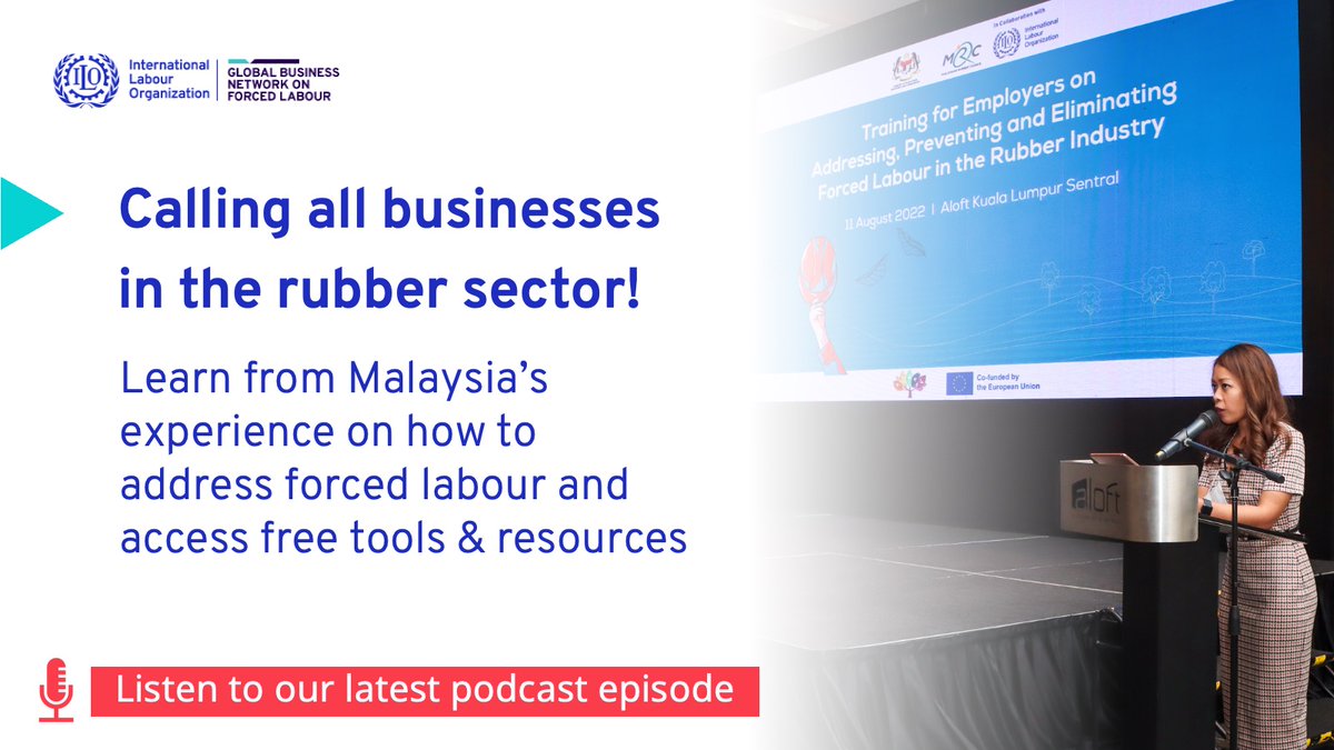 ILO Global Business Network on Forced Labour tweet media