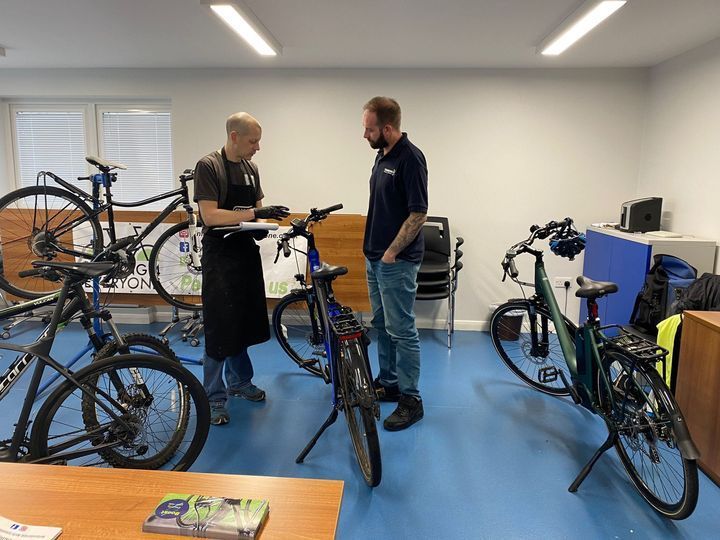 Last week we welcomed Cycling4Everyone to the Port of Blyth to talk all things bike!🚵 The event was delivered on behalf of Northumberland County Council with the aim to encourage more people to get into cycling and to ensure bikes are maintained and safe for use.🛠️⚙️
