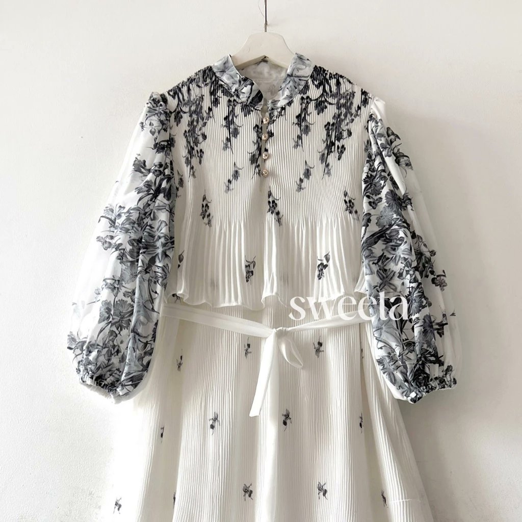 krlui's tweet photo. SWEETA Midi Dress Plisket Double Layer Lengan Balon
Ceruty full furing 

https://t.co/vYcaCDXdRd https://t.co/s0ycDikqy4