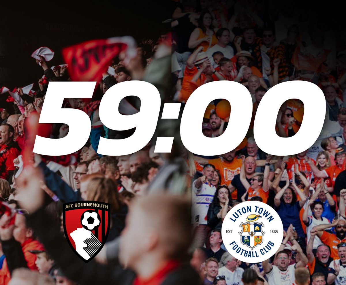 On Wednesday, when the clock hits 59 minutes, fans of AFC Bournemouth &amp; Luton Town will be invited to join an applause as a thank you to all of the medical staff who worked so tirelessly in the original game to save Tom Lockyer's life. ❤️

#afcb #coyh