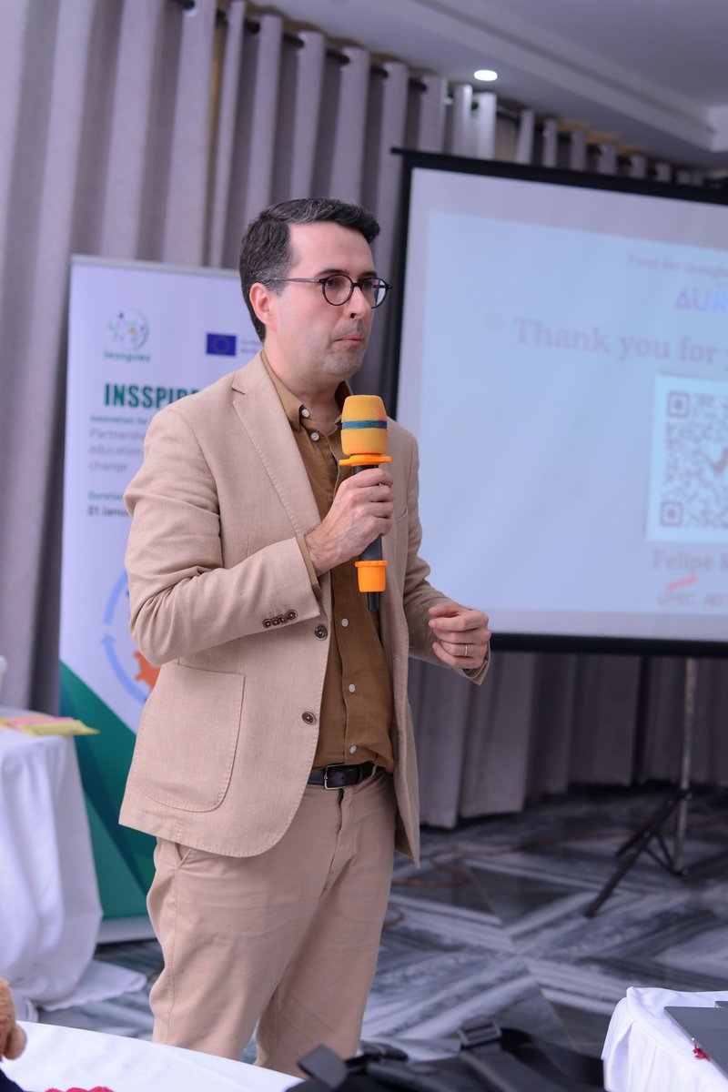 MbararaUST's tweet photo. Dr. Felipe Koch Da Silveira from the Universite de Paris-Est Creteil (France) led a ๐
๐จ๐จ๐ ๐ ๐๐ก๐จ๐ฎ๐ ๐ก๐ญ session on, "Futures Literacy Lab and Social foresight for Transformative Food Systems and Climate Change" at the #RLLLTraining Workshop. https://t.co/KlqJ7pQdUf