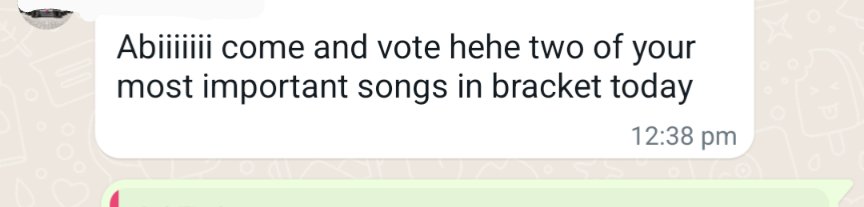 Abi (hiatus era) tweet media