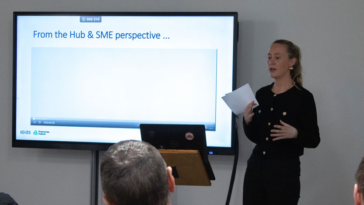 IaasProject's tweet photo. 🤩During @DonegalLEO #LEW24 #IaaSproject leader @Ryan_LeahM from @ERNACT shared insights on Innovation as a Service at @gteicGaothDobh1's "Navigating Disruptive Tech in Manufacturing".
Discover more👉https://t.co/M3LK9WwSkq https://t.co/oFsTyHYKIS