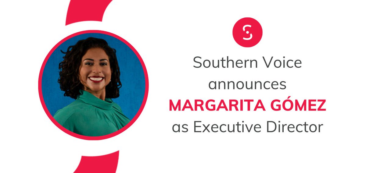 ⭐ BIG NEWS! ⭐ We are very excited to announce Margarita Gomez as Southern Voice's new Executive Director. With a decade of experience behind us, she steps into this role to lead us towards even greater global impact. Read our full announcement: ➡️ bit.ly/SV-ED