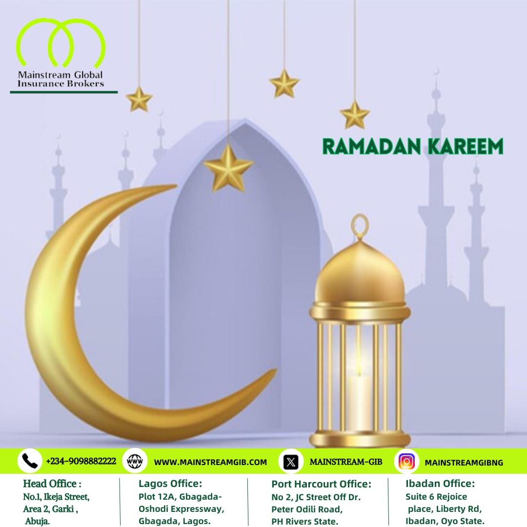 As the holy month of Ramadan begins, may this sacred time bring you and your loved ones an abundance of blessings, peace, and joy. 

Ramadan Kareem to you and your Families from all of us at Mainstream Insurance.✨️
#insurance 
#RamadanKareem 
#askusweknowhow