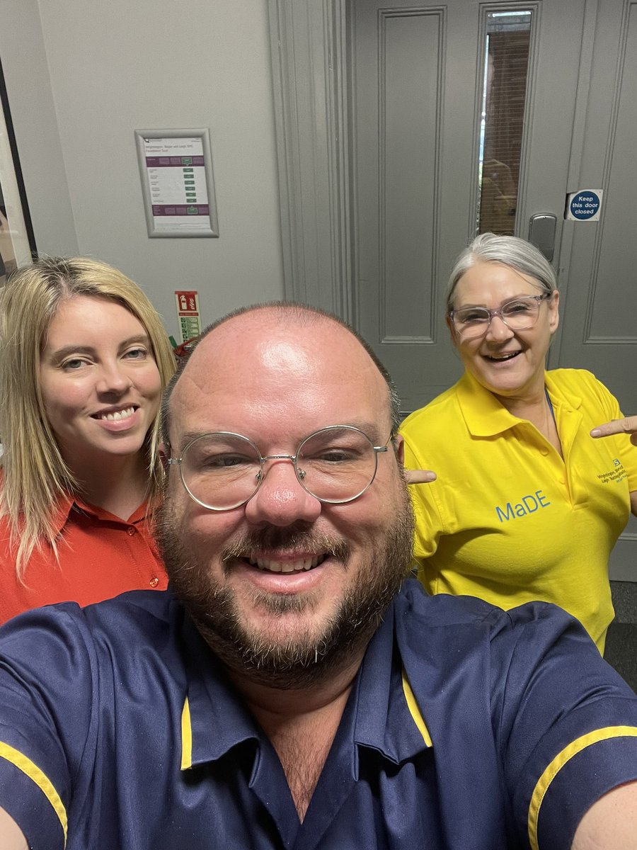 k_mantron's tweet photo. Our MADE team will visible across the trust this week as shown by our CEO @MaryMar66180. Thank You #teamMade @mrs_wannell @WWLNHS @annemarie_mcg @Julessw @ECISTNetwork @FabNHSStuff https://t.co/AKJhl7MGEp