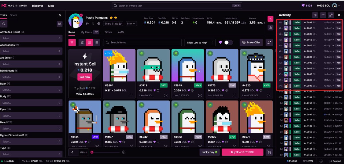 kanandefi's tweet photo. Just swept 12 pesky penguins NFTs at cheap price because the snowball effect is coming, and Gargolon is live! 🐧❄️💼 @nonfungible_dev @peskypenguins
#NFTScore #SnowballEffect #GargolonIsLive https://t.co/3czrfpLOcY