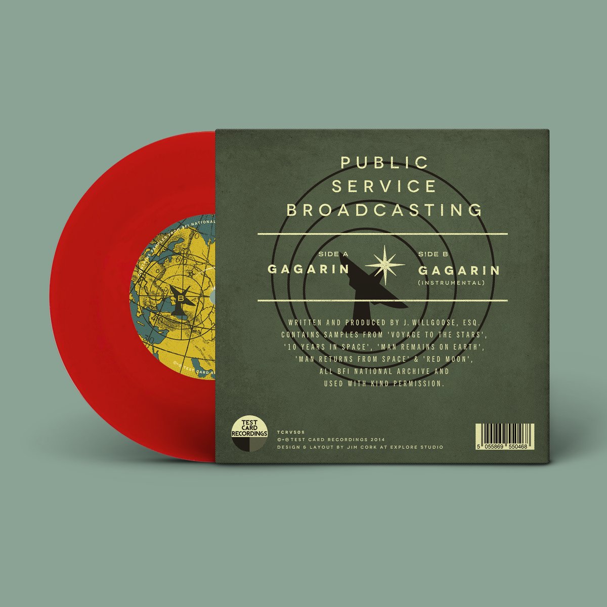Been sitting on this for a while but super happy to share this work for @psb_hq’s classic track ‘Gagarin’ from their 2015 album ‘The Race for Space’.

This is the first time the track has seen a physical single and will be a part of <a href="/recordstoreday/">Record Store Day</a> 2024’s releases on red 7”.