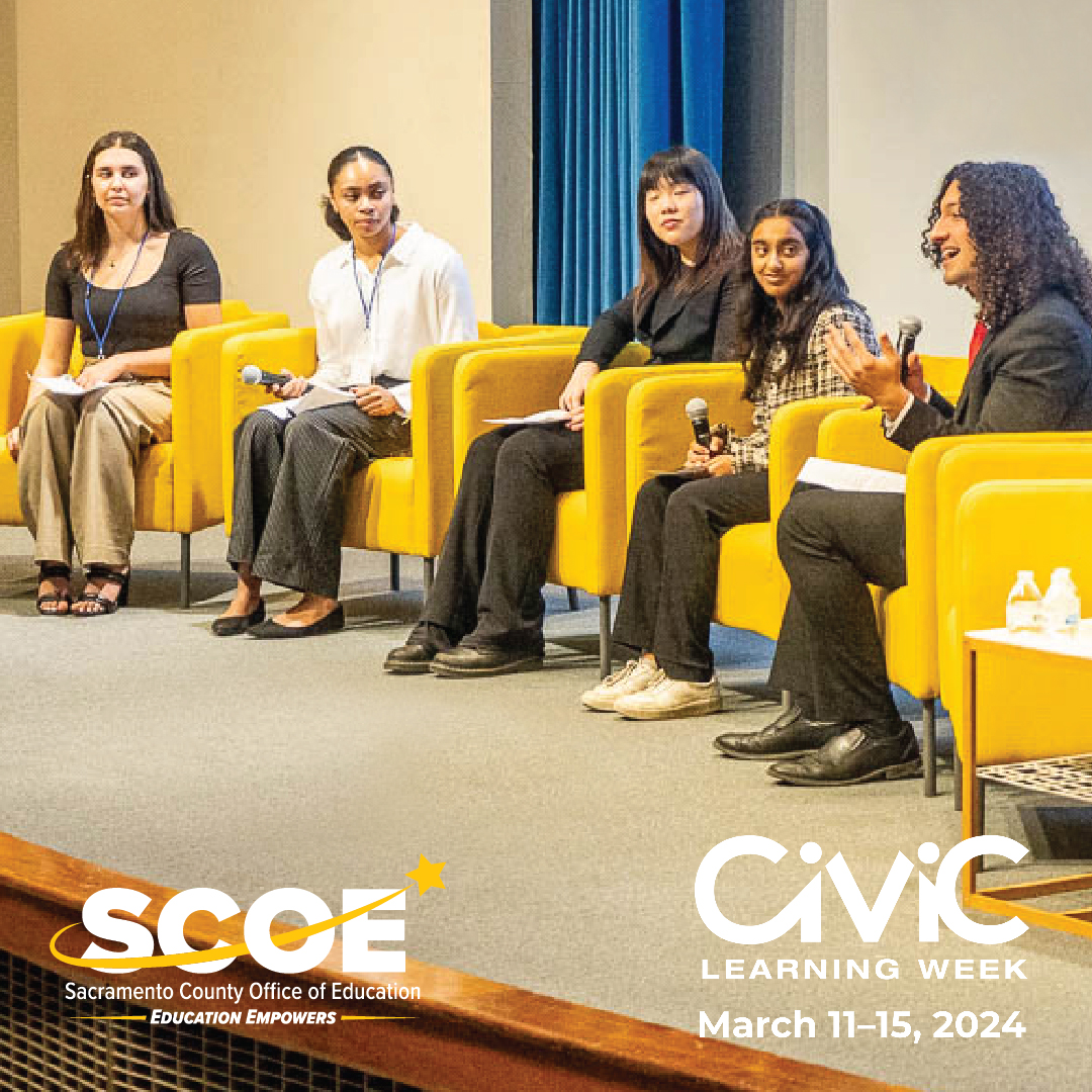 Across the Sacramento County Office of Education we work to energize the movement for civics education and we are excited to participate in #CivicLearningWeek, March 11–15. Read about our recent California Civic Learning State Summit at scoe.net/news/library/2…