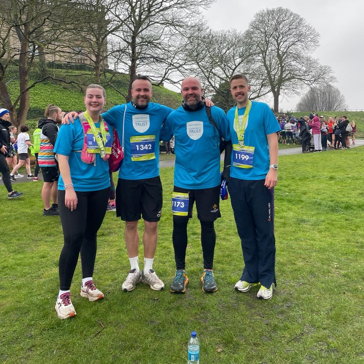 A huge well done to our Nottingham 10k team! Raised money for the the TBCT 🙌 Provided volunteers to support the runners 👏 Ollie Godden raced home in 43 minutes 🔥 A good day's work as charity partner to the Nottingham 10k. Thanks to all who supported this event 😀