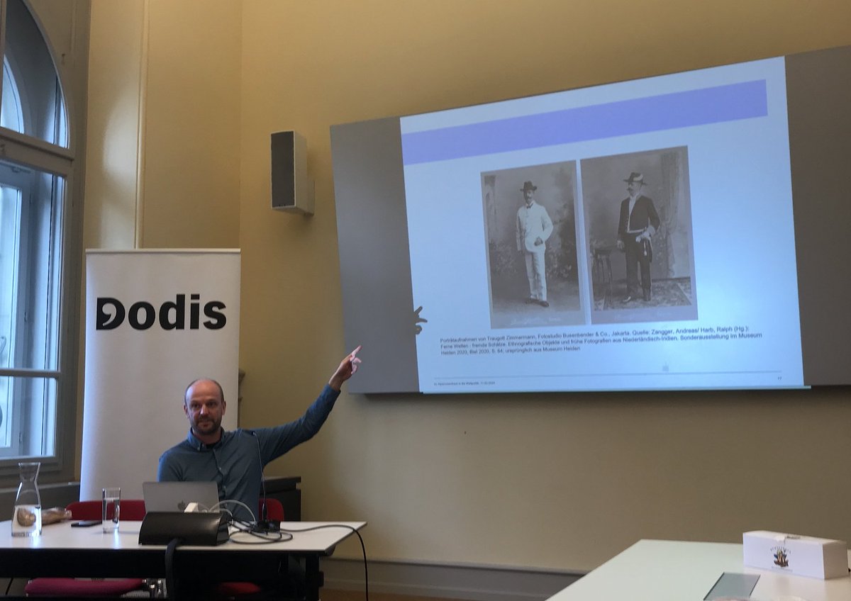 «Im Alpenrosenfrack in die Weltpolitik»: Spannendes Referat von Julian Wettengel zu den Einsätzen schweizerischer Händler in Ost- und Südostasien als Honorarkonsuln und Krisendiplomaten zwischen 1857 und 1945 im Rahmen des heutigen Seminario di Dodis im @CH_Bundesarchiv #histCH