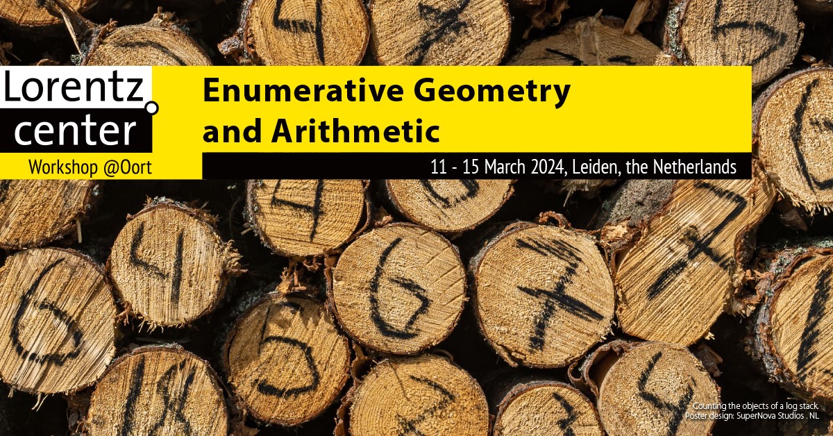 Two research communities that rarely meet but benefit from more interaction, number theory and enumerative (logarithmic) geometry, come together this week at the Lorentz Center. bit.ly/3TsFcmO @UUBeta