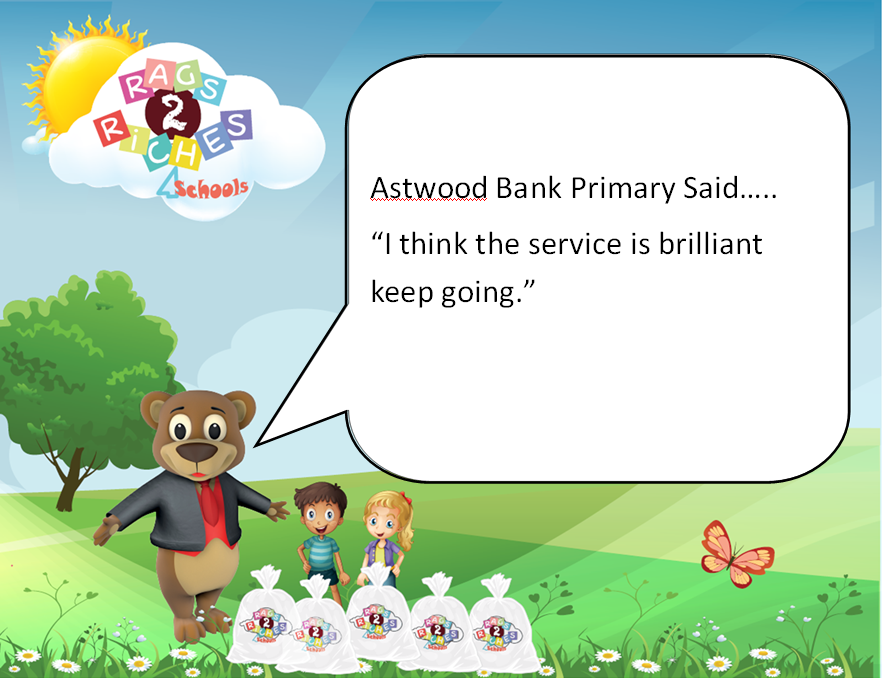 Well done on your recent collection Astwood Bank Primary School ♻️🐻😀👜🩳👖👚🥾Thank you for your feedback!
