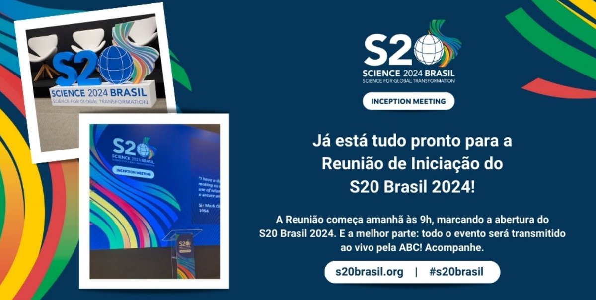 ASSAf interim President @STEPHANIE_G_B & EO @HSoodyall participating in the 8th edition of the Science20 (S20) in Rio de Janeiro, Brazil, 11 to 12 March 2024 under the theme “Science for Global Transformation”.
#s20brasil @ABCiencias