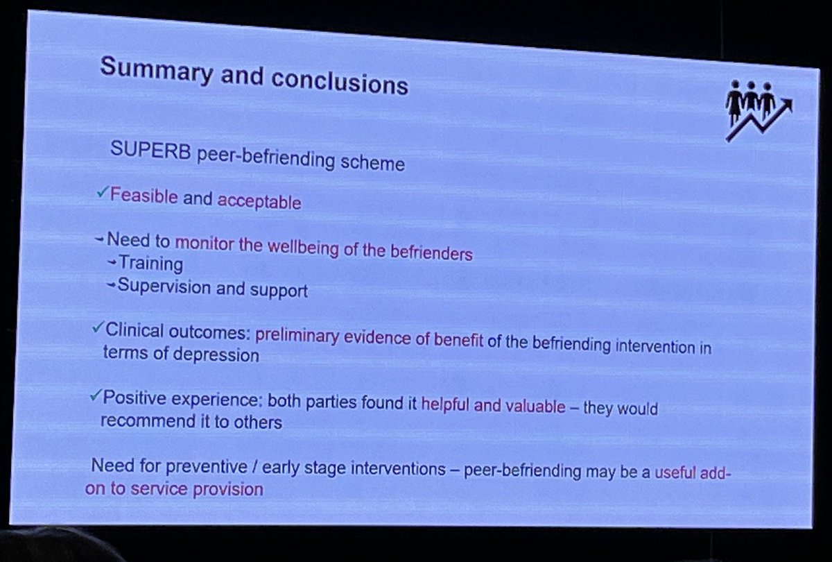 Supporting wellbeing through Peer Befriending- outcomes of the SUPERB trial for people with aphasia - funded by @TheStrokeAssoc #lifeafterstroke @KaterinaHilari #ELASF24