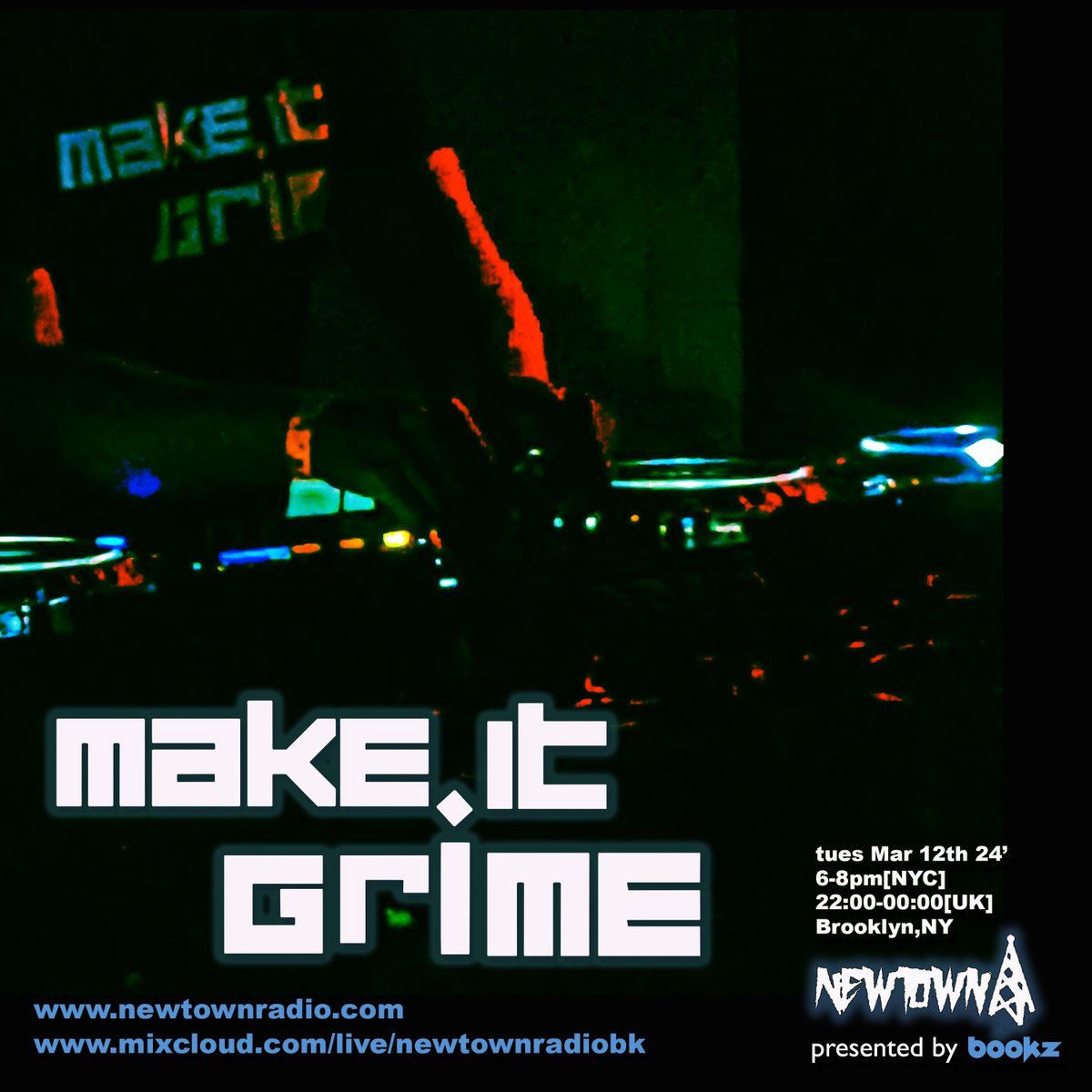 time for another #MakeItGrime tomorrow 

2hrs of Grime, 140Bass 140Hybrid...
drive is stacked 
😤🔊🔥🔊🔥⛽⛽⛽

#GrimeMusic #slimzosgang #140bass #140Hybrid #internationalgrime #darkgrime #americangrime #nycgrime
