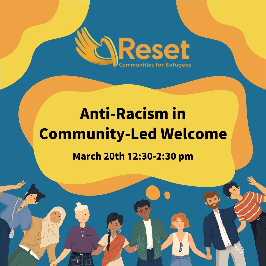 This essential training will be run by Jon Cornejo- a campaigner, organiser, and anti-racism specialist. It will cover what racism and anti-racism are, and how they operate broadly within community-led welcome and the refugee sector. Book your spot here: us02web.zoom.us/meeting/regist…